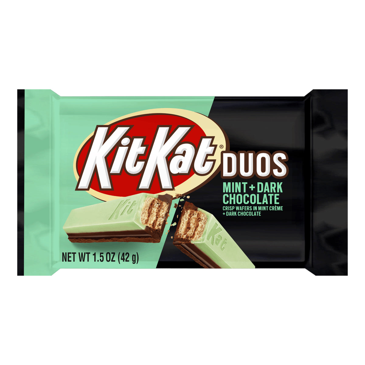 KitKat Duos Dark Chocolate Mint 42g