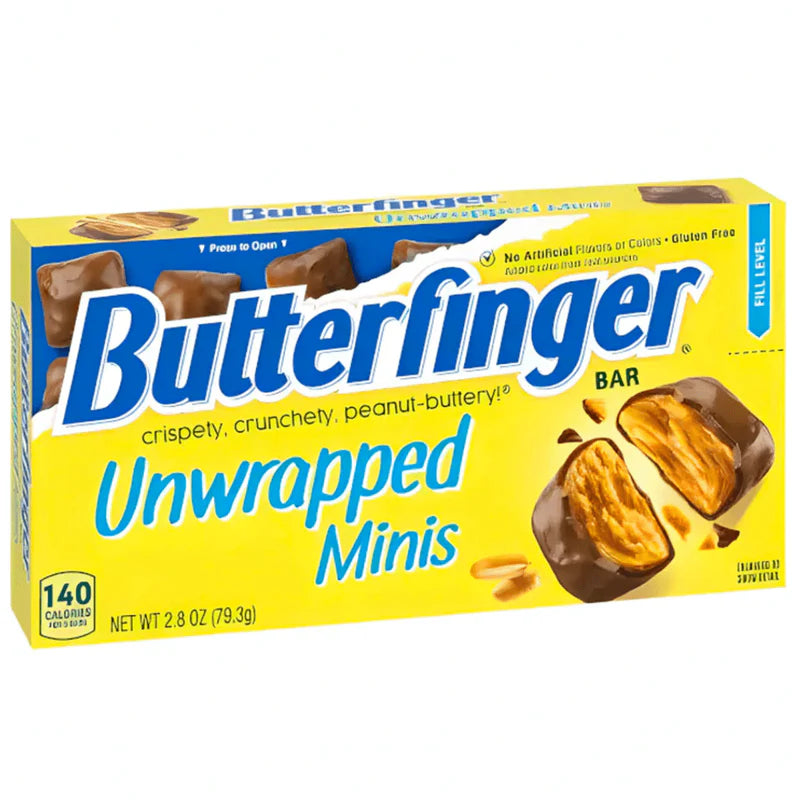 Butterfinger Unwrapped Minis Theatre Box 79g