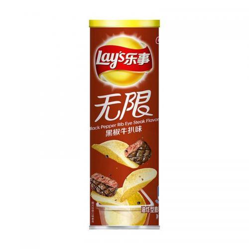 Lays Black Pepper Rib Eye Steak 90g China