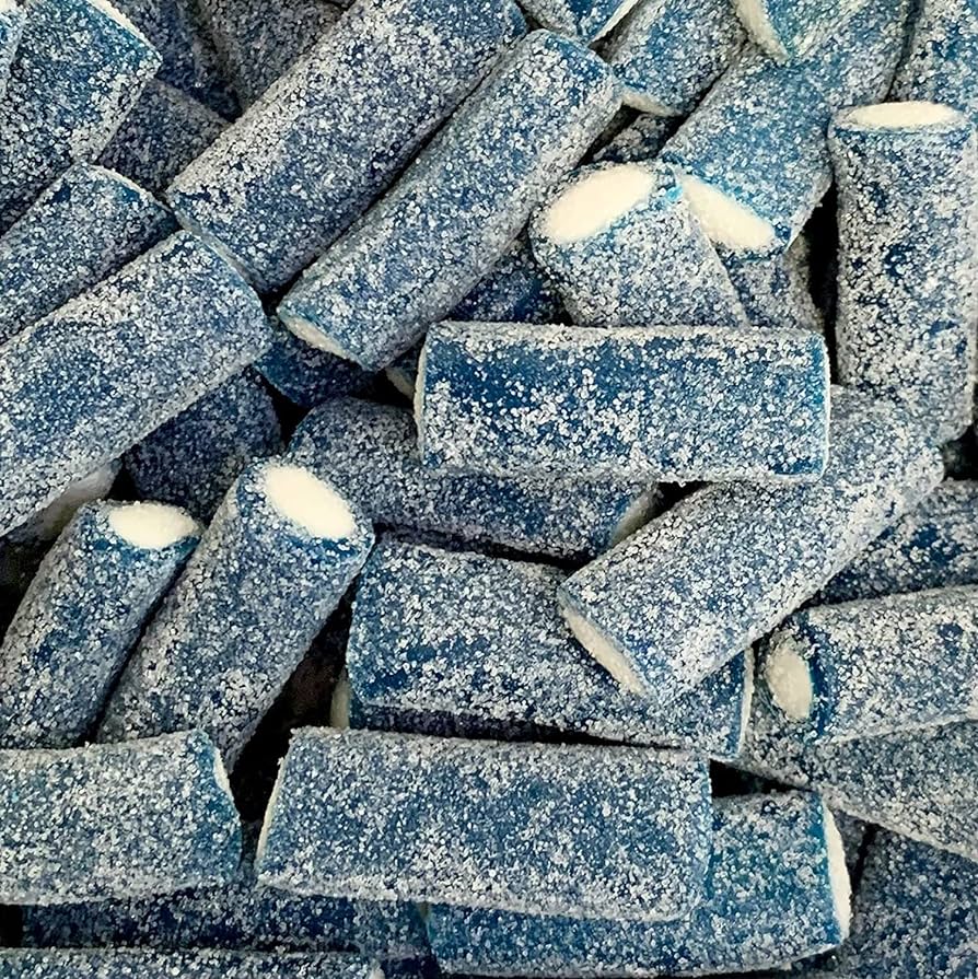 Blue Raspberry Pencil Bites 100g