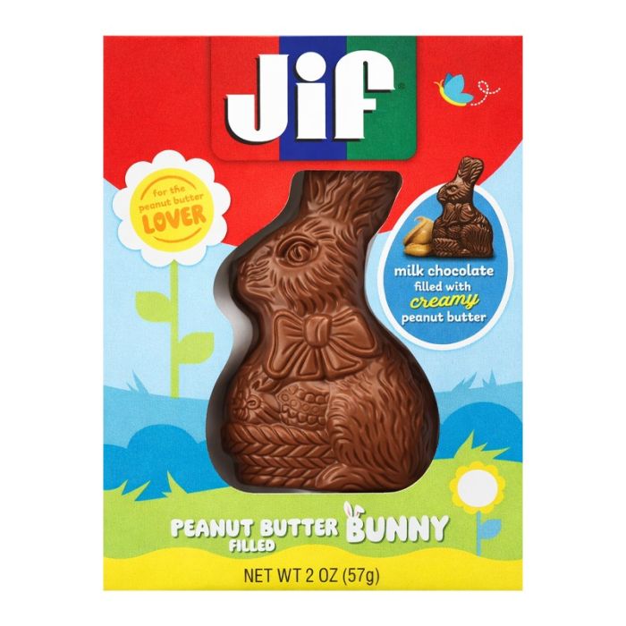 Jif Creamy Peanut Butter Filled Bunny 57g