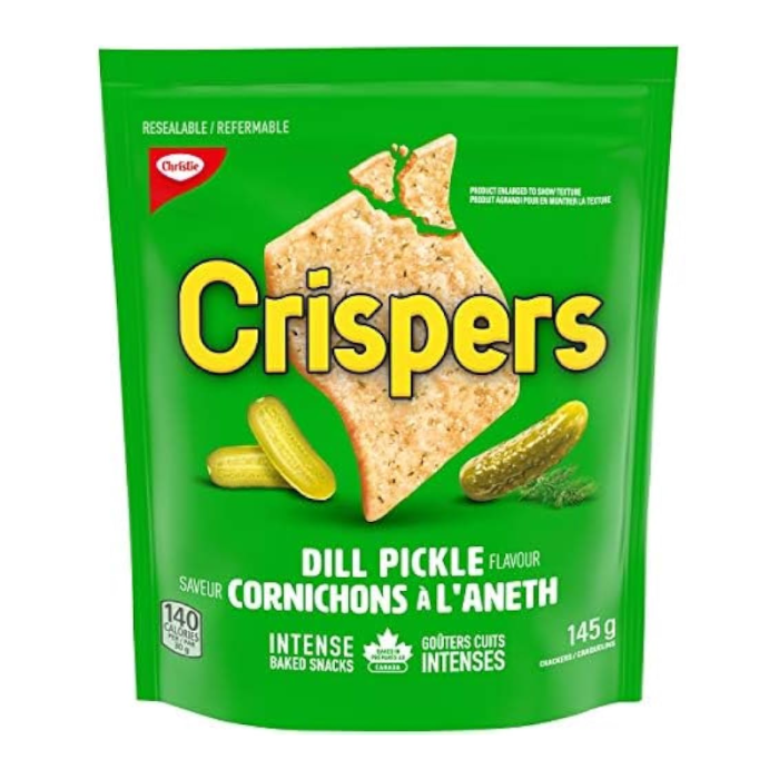 Crispers Dill Pickle Crackers 145g