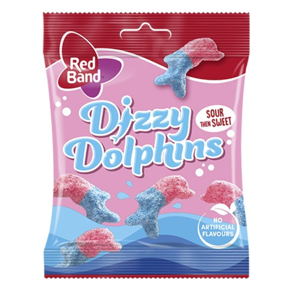 Red Band Dizzy Dolphins 100g EU