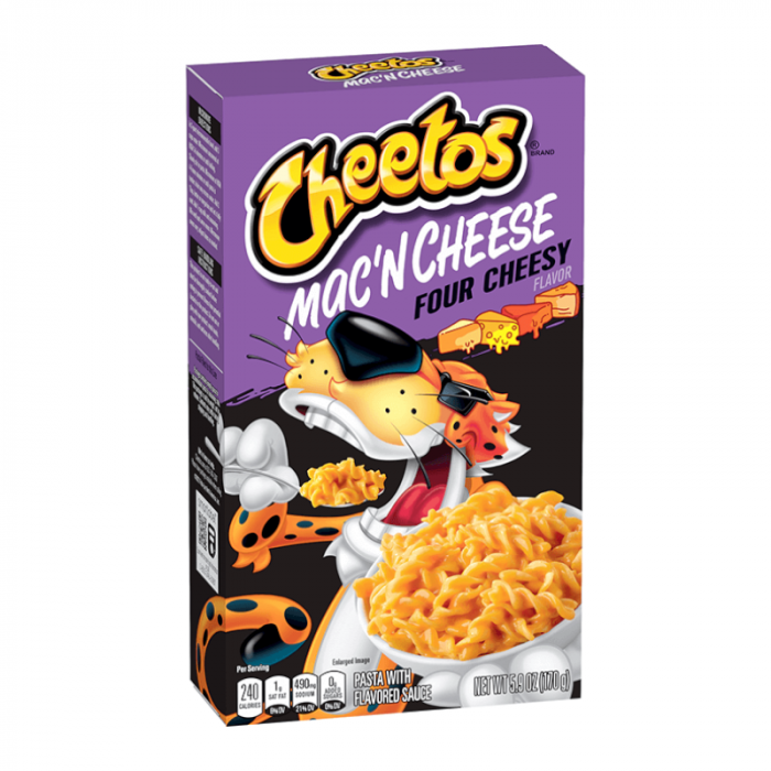 Cheetos Mac 'N Cheese Quatre Fromages Boîte 170g