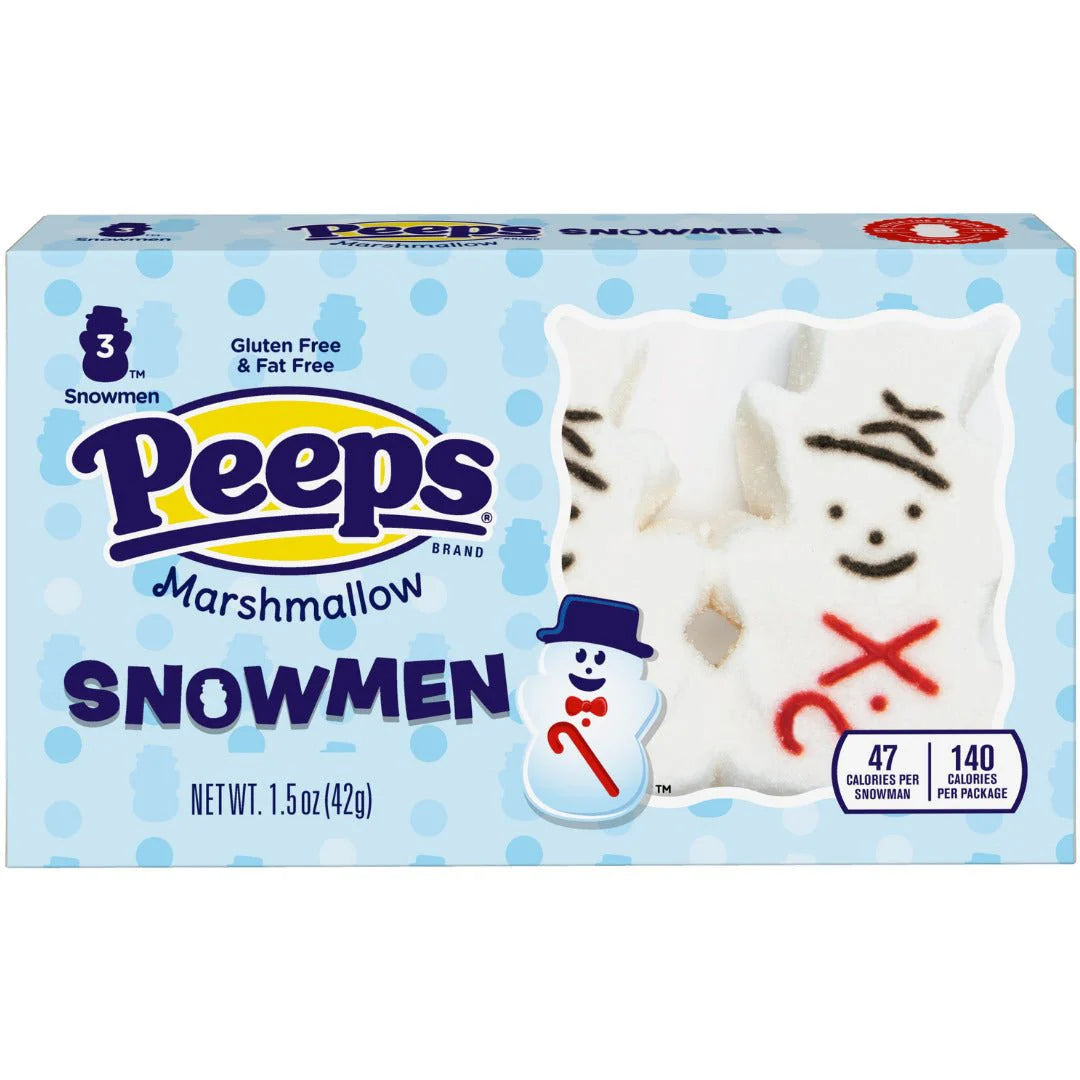 Peeps 棉花糖雪人 3个装