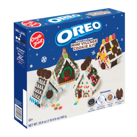 Oreo Build Your Own Mini Village Cookie Kit 642g