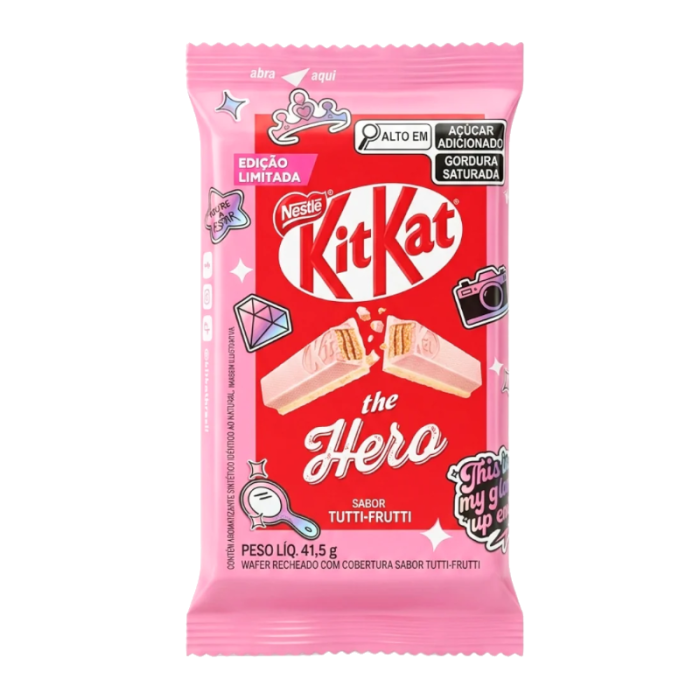 Kit Kat The Hero Tutti Frutti 41.5g Brazil