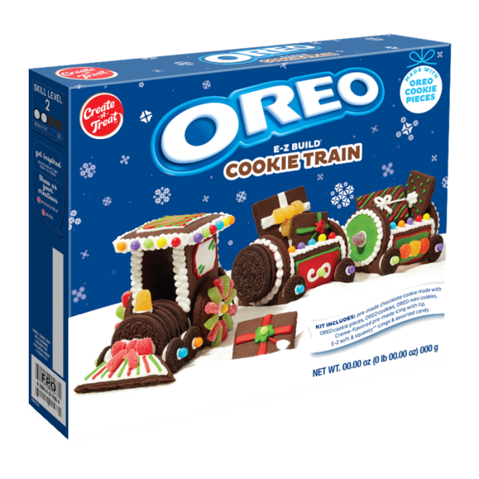 Oreo E-Z Build Cookie Kit Train 627g