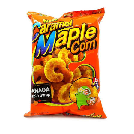 Canadian Maple Corn Crow Chips Korea