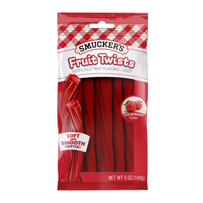 Frankford Smucker's Fruit Twist Strawberry Peg Bag 142g