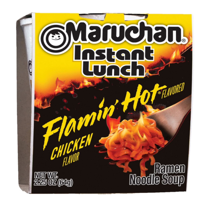 Maruchan Instant Lunch Flamin Hot Chicken Noodles 64g