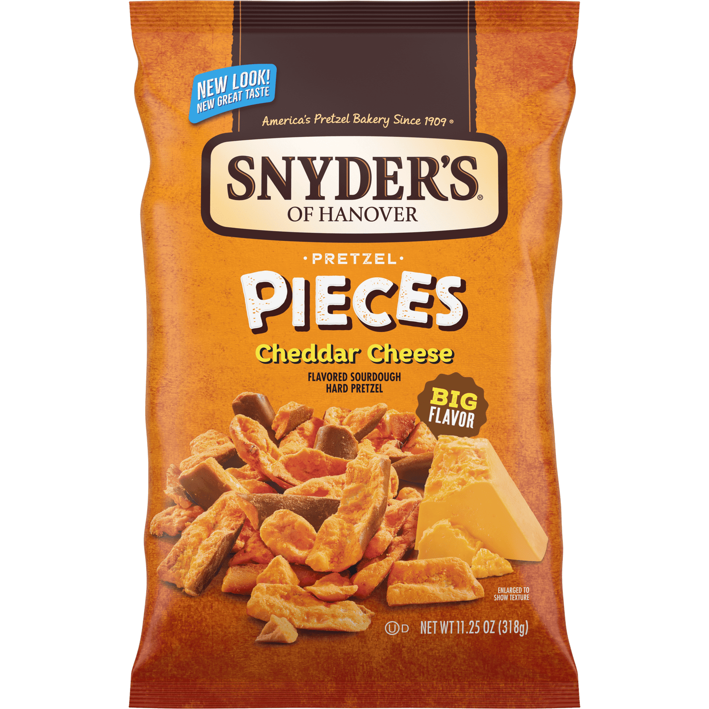 Snyder's 奶酪味椒盐脆饼块 110克