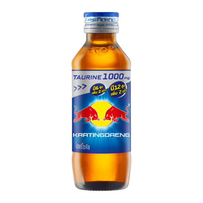 Krating Daeng (Red Bull) Original Blue Capped 150ml Thailand