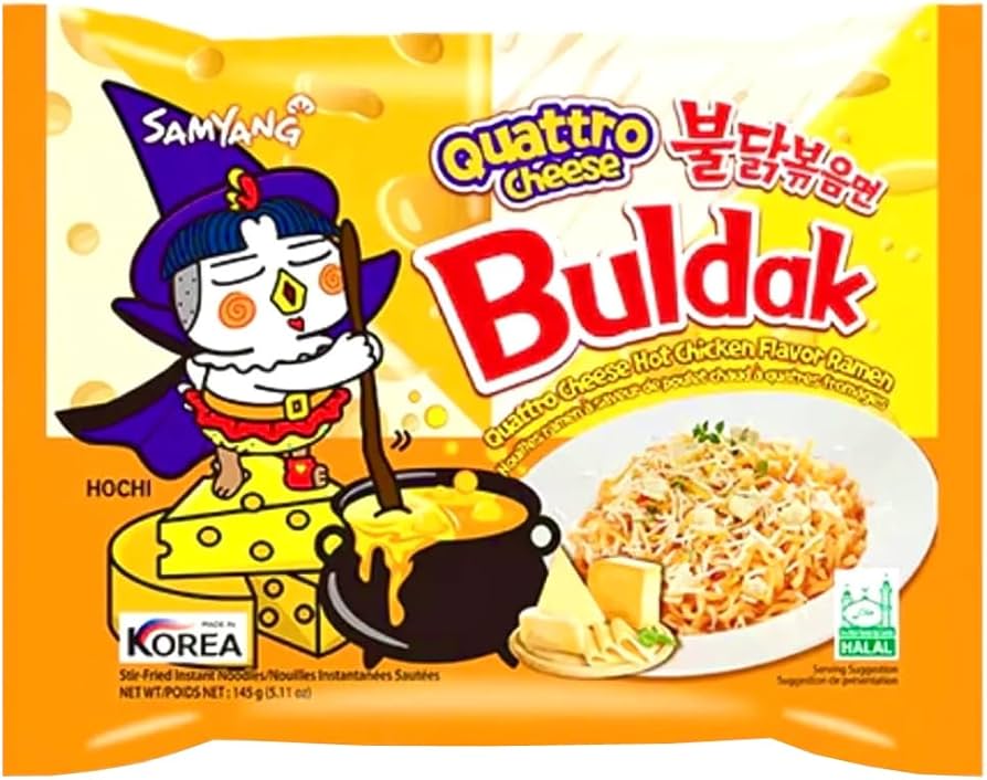 Samyang Buldak Quattro Cheese 145g