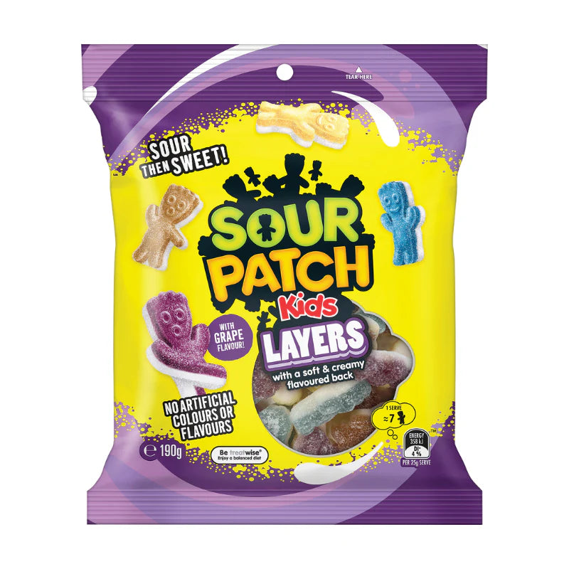 Sour Patch Kids Layers 190g Australia