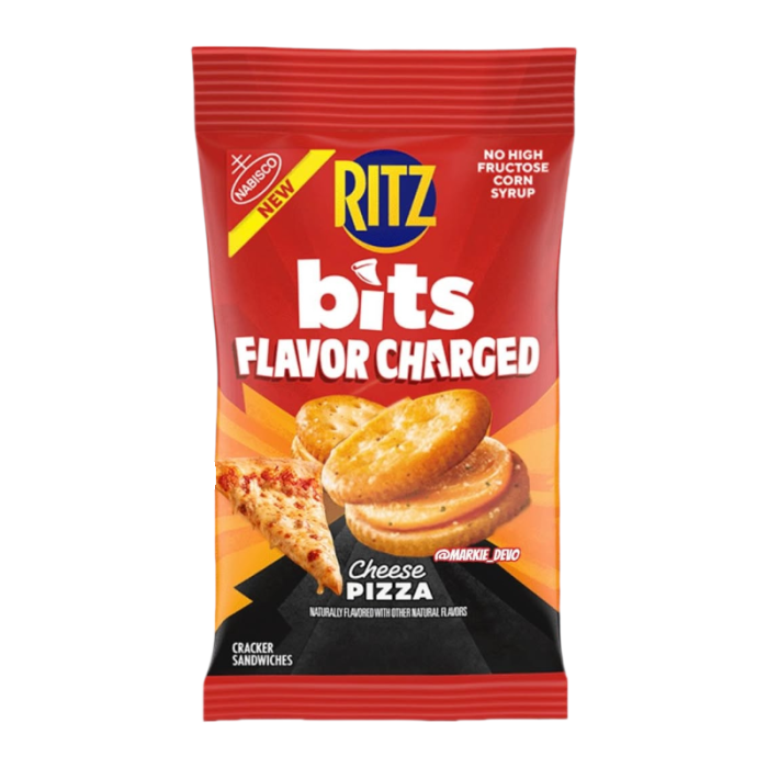 Ritz Bits Flavor Charged Cheese Pizza