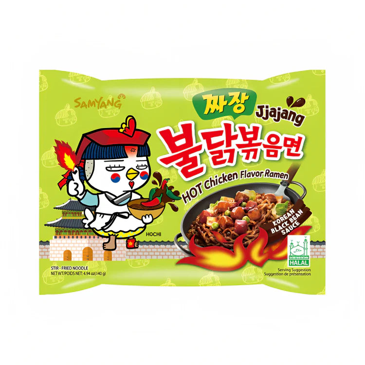 Buldak Jjajang Hot Chicken Flavour Ramen 130g