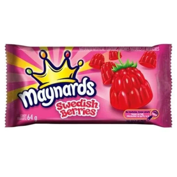 Maynards Swedish Berries 64g
