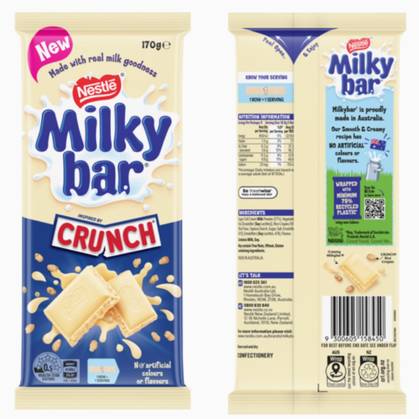 Milkybar Crunch 170g Australia