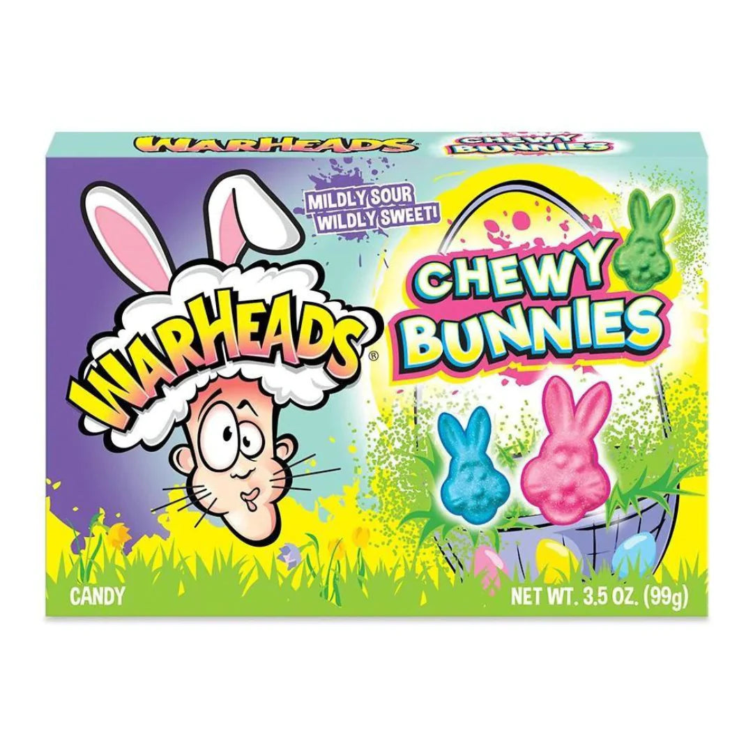 Warheads Easter Chewy Bunnies Theater Box 85g