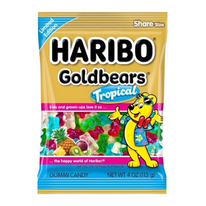 Haribo Gold Bears Tropical 141g
