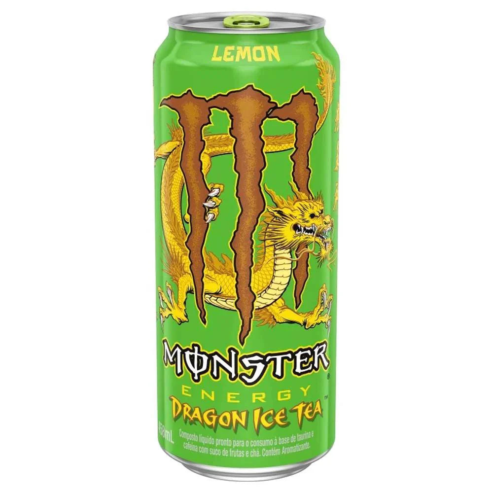 Monster Dragon Ice Tea Lemon 473ml Brazil