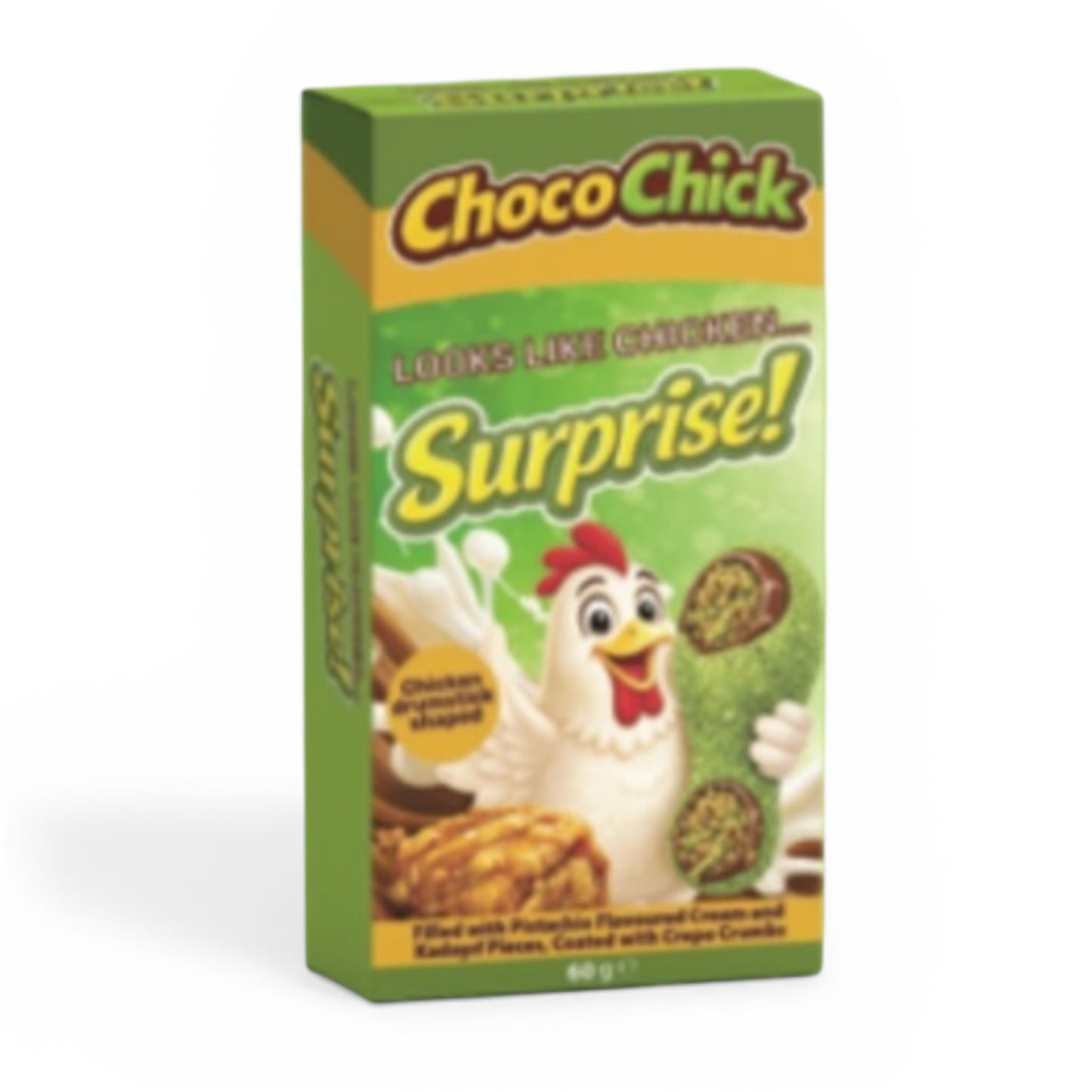 Choco Chick Pistachio Kunafa Chicken Drumstick 60g