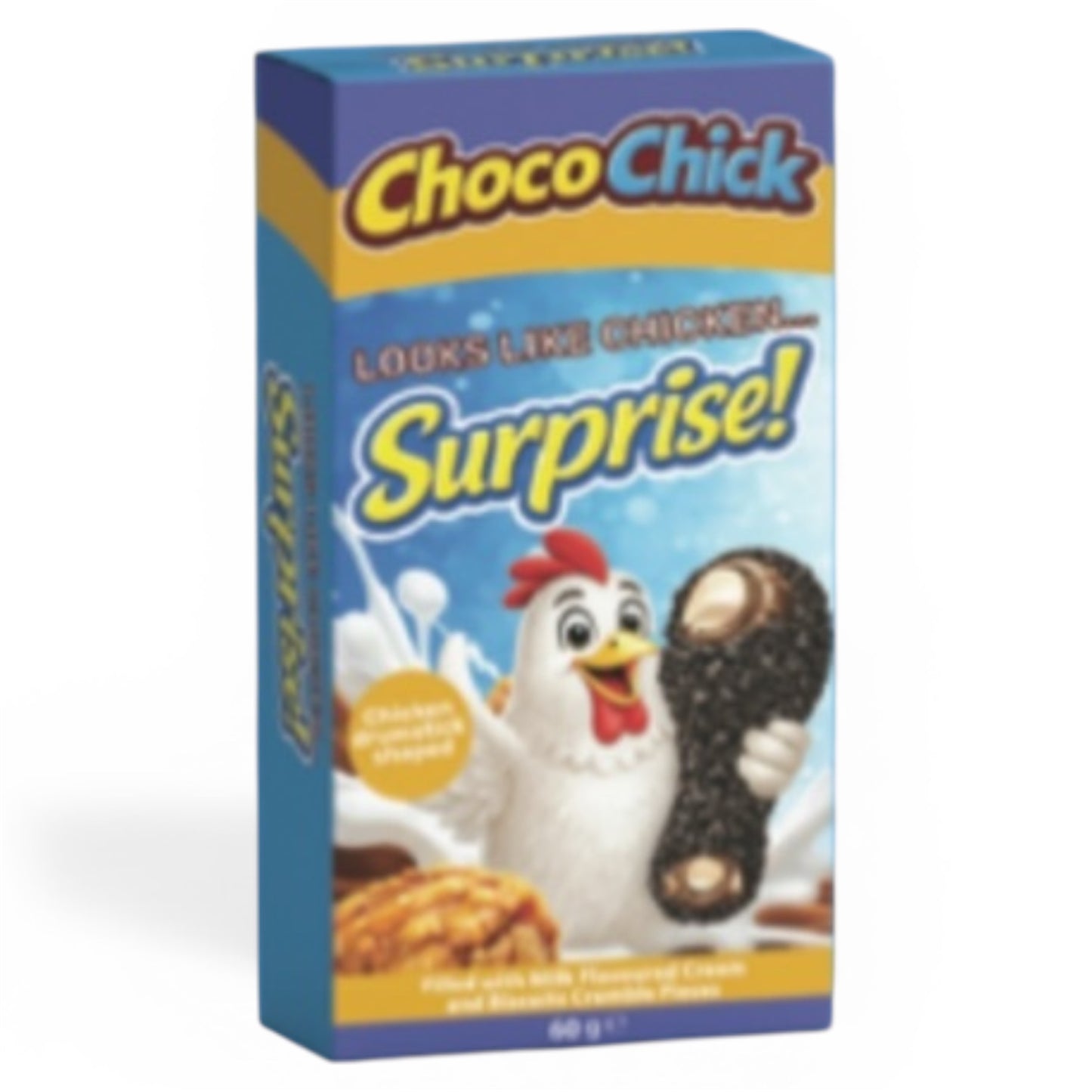 Choco Chick Cocoa Biscuit Chicken Drumstick 60g