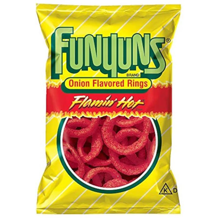 Funyuns Flaming Hot Onion Rings 163g
