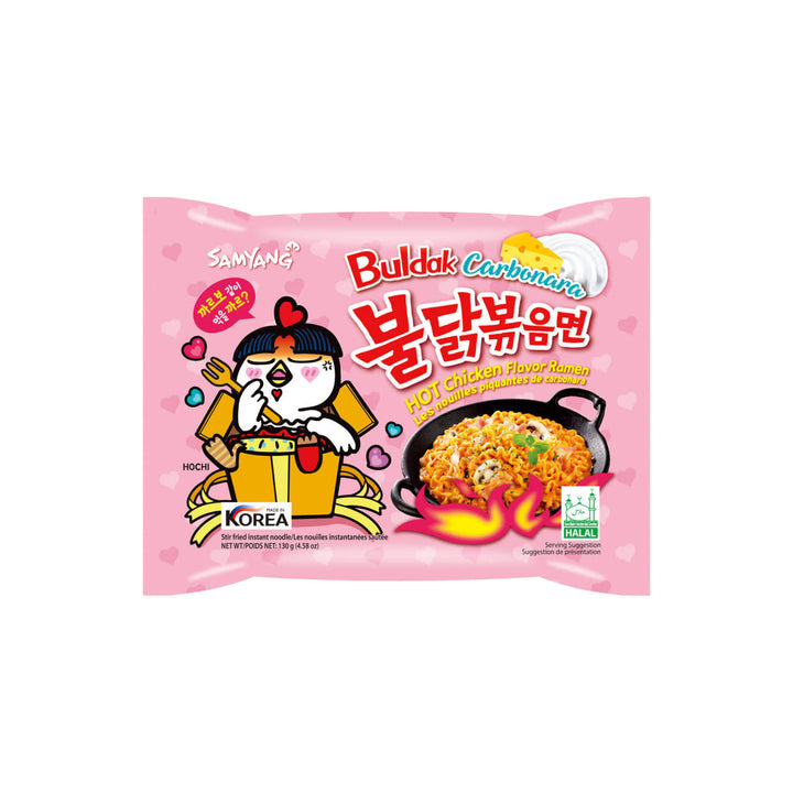 Buldak Carbonara Hot Chicken Flavour Ramen 130g