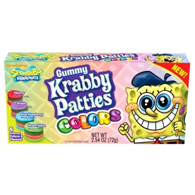 Spongebob Krabby Patties Colours Theatre Box