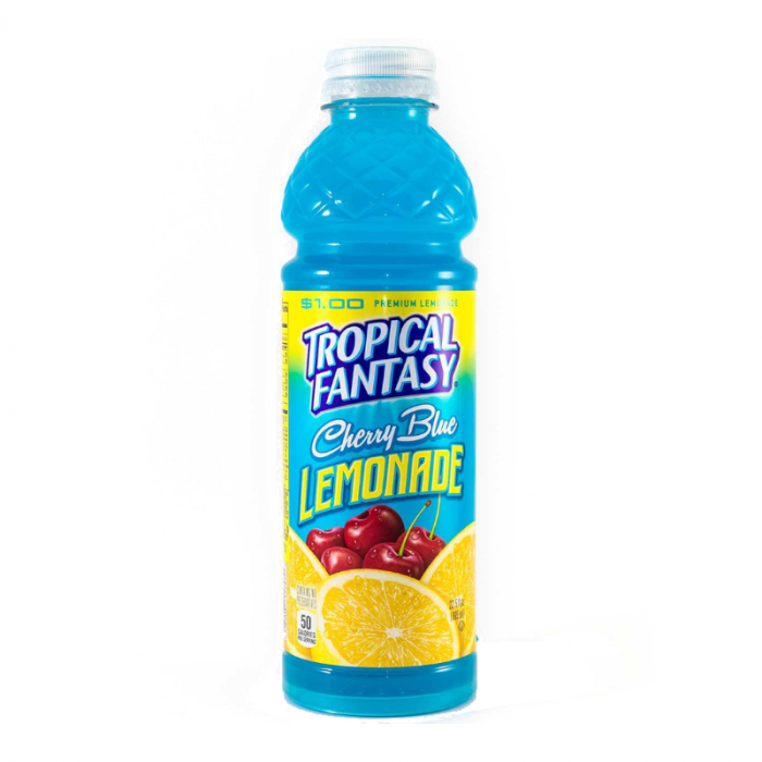 Tropical Fantasy - Premium Juice Cocktail Cherry Blue Lemonade 665ml
