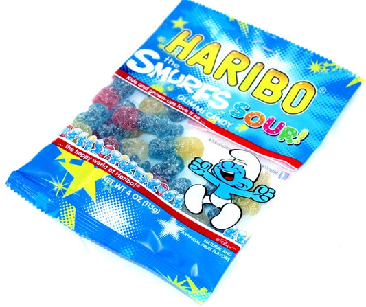 Haribo Sour Smurfs 113g