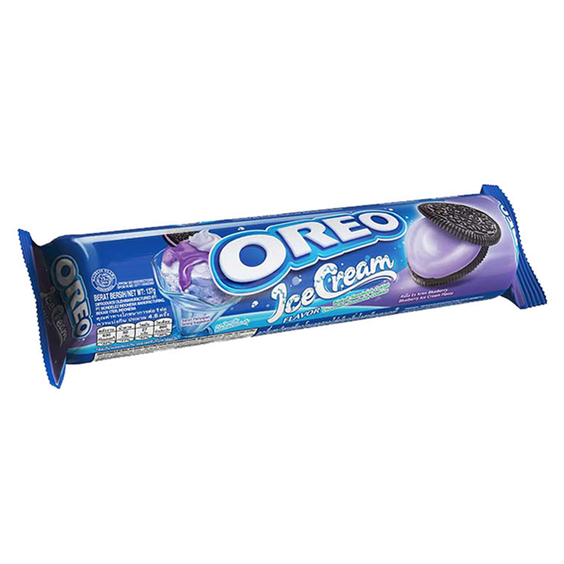 Oreo Blueberry Ice Cream 133g