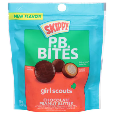 Skippy Peanut Butter Girl Scout Chocolate
Bites 155g