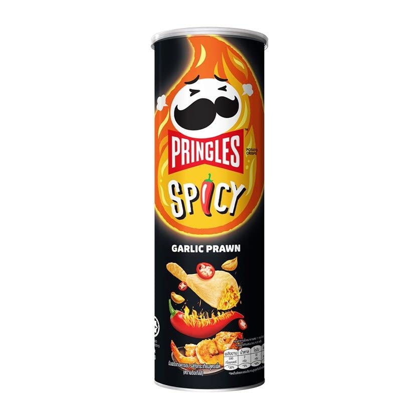 Pringles Spicy Garlic Prawn 110g Korea