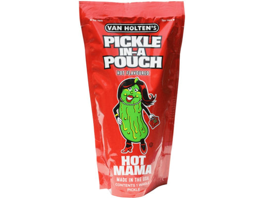 Van Holtens Pickle In A Pouch Hot Mama 306g