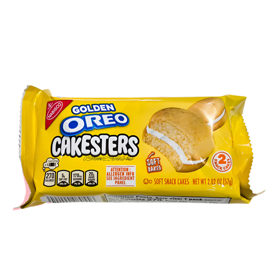 Golden Oreo Cakesters TWIN PACK