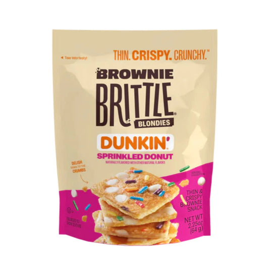 BROWNIE BRITTLE DUNKIN' SPRINKLED DONUT 64g