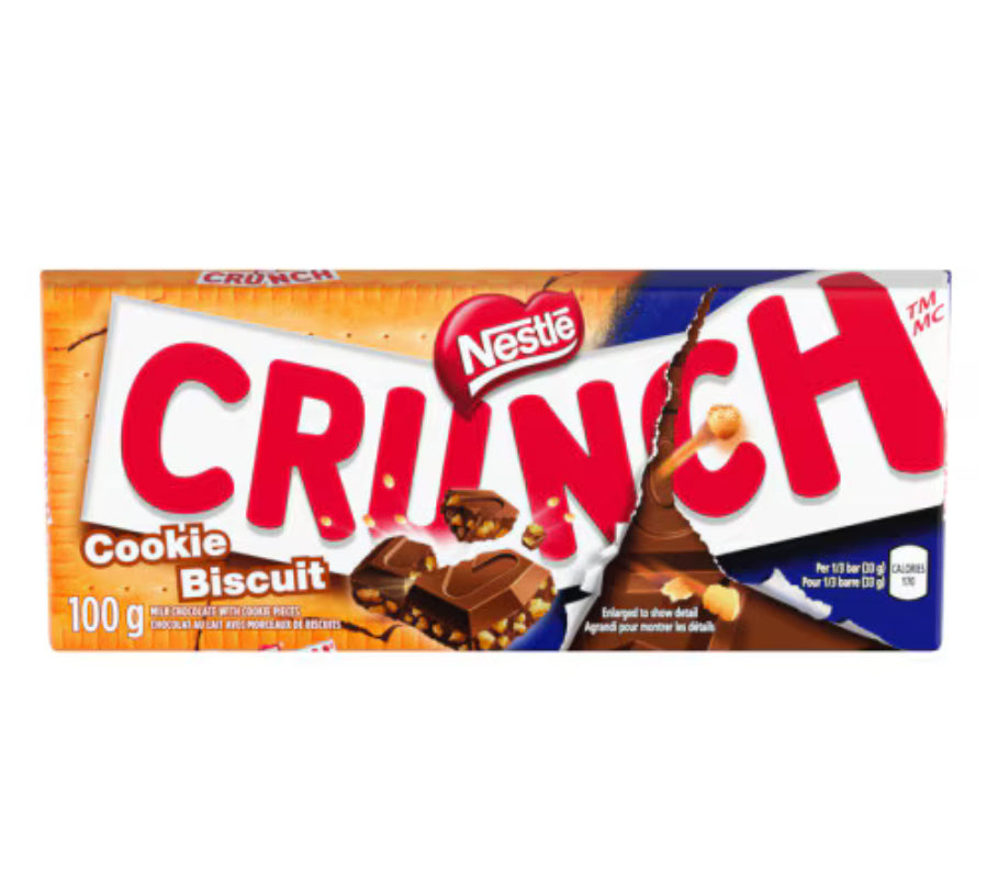 Nestle Crunch Cookie Biscuit 100g Canada