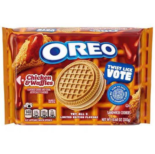 Oreo Chicken & Waffles Sandwich Cookies 303g