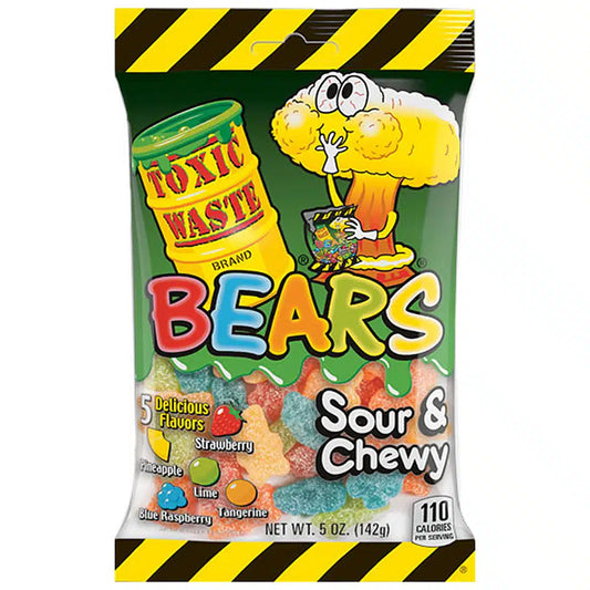 Toxic Waste Sour Gummy Worms 142g
