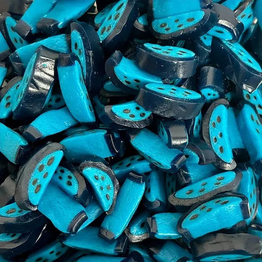 Peelable blue slices 100g