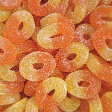 Peach rings 100g