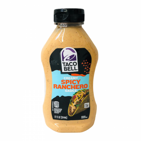 Sauce Ranchero Crémeuse et Épicée Taco Bell 354ml