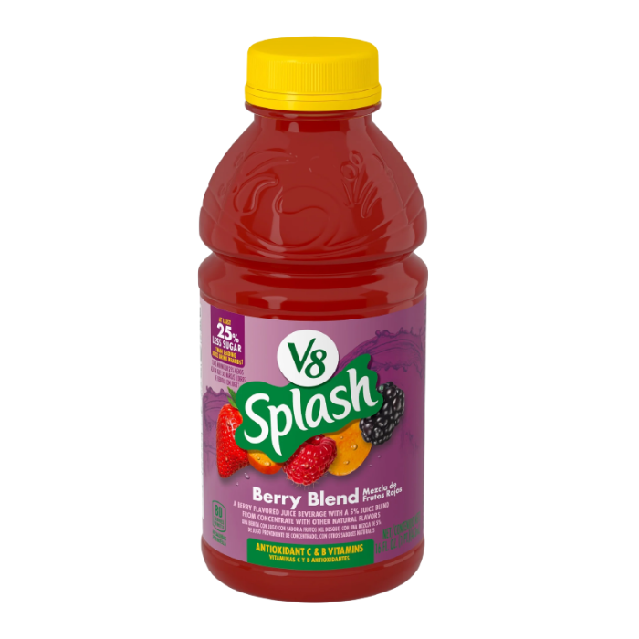 V8 Splash Berry Blend 473ml