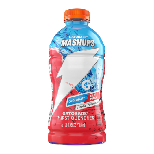 Gatorade Thirst Quencher Mashups Cool Blue Fruit Punch 828ml