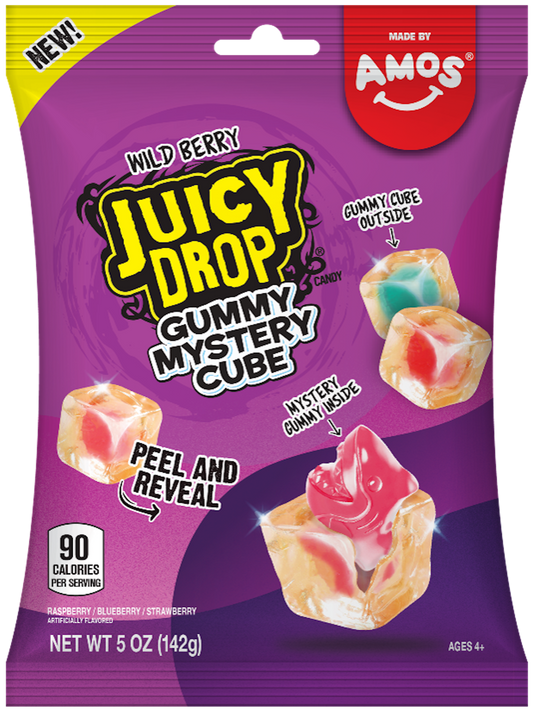 Juicy Drop® Gummy Mystery Cube Wild Berry 142g