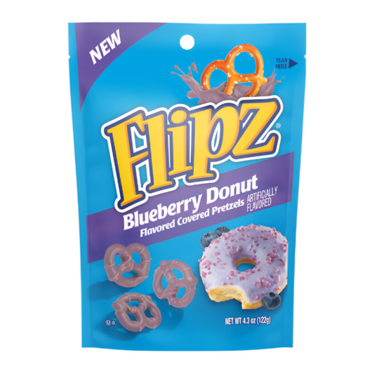 Flipz Blueberry Donut Pretzels 120g