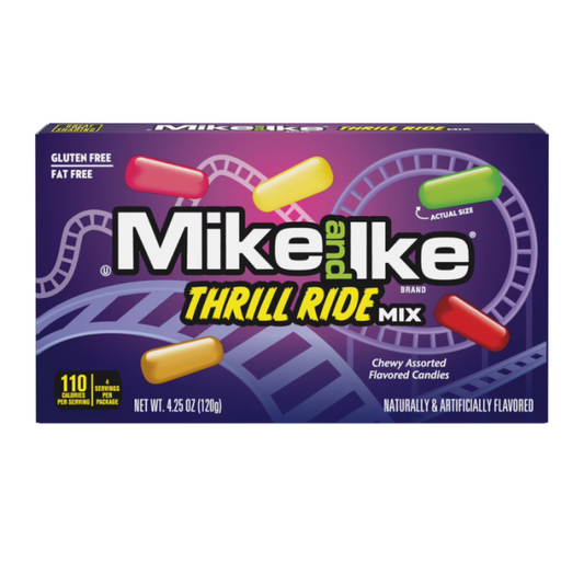 Mike & Ike Thrill Ride Mix Theater Box 120g